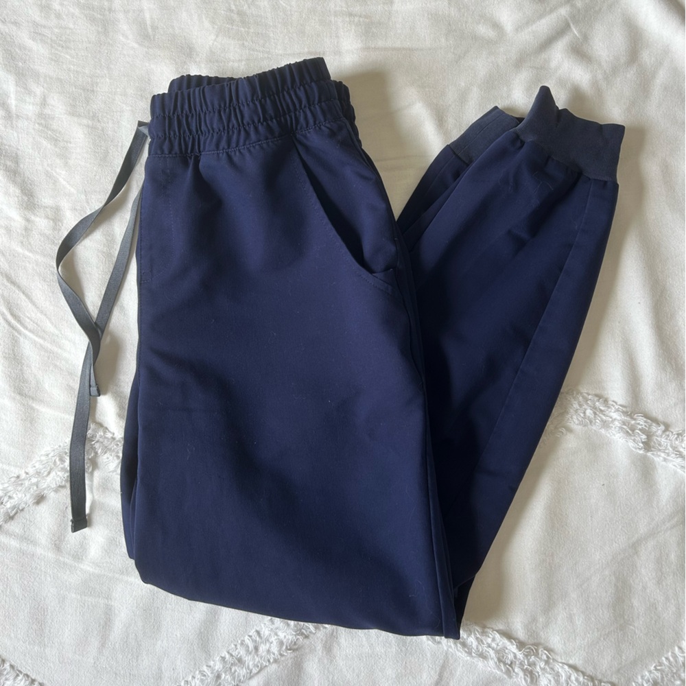 Figs Navy Blue Scrub Pants